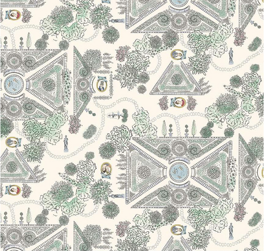 Mansfield Park Landscape Cream Yardage