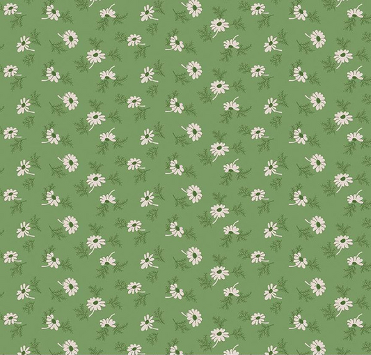 Home Town Holiday Pineflower Basil Yardage