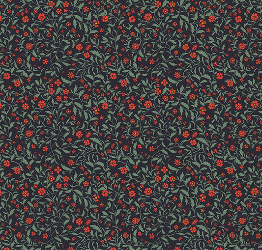 Wanderlust Hawthorn Charcoal Yardage