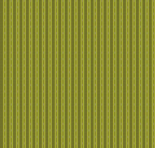 Stitcher's Flannel Ticking Green Yardage