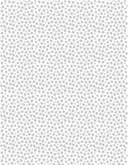 Safari Lullaby Stars All Over White on White Yardage