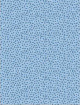 Safari Lullaby Stars All Over Blue Yardage