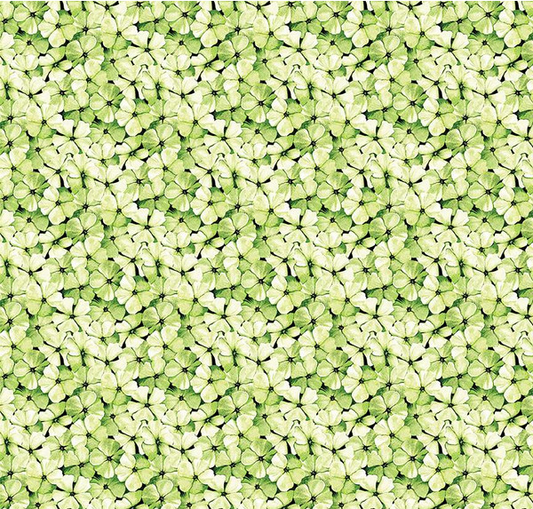 Sewing Seeds III Phlox Petals Green
