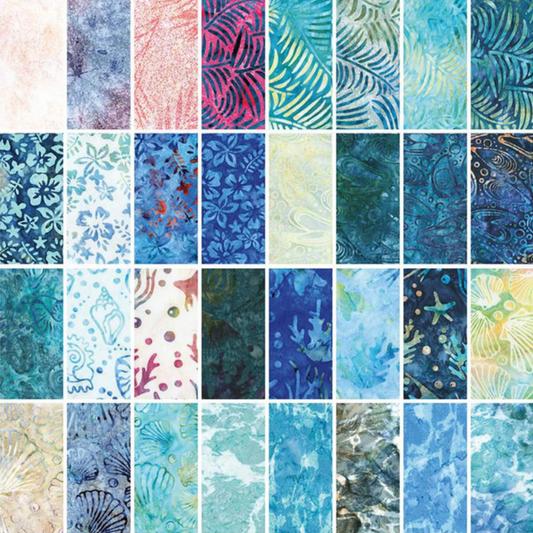 Expressions Batiks Toes in the Sand 5” Stacker