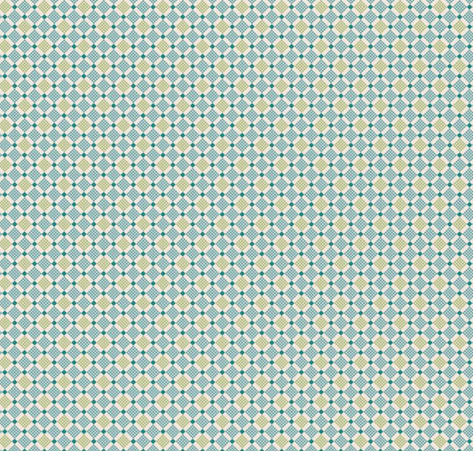 Piece & Plenty Plaid Lagoon Yardage