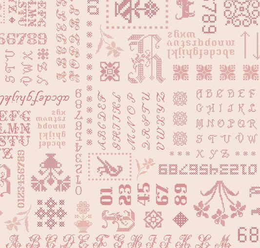 Piece & Plenty Sampler Red Yardage
