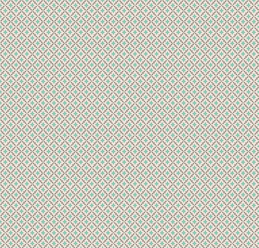 Piece & Plenty Lattice Sea Glass Yardage