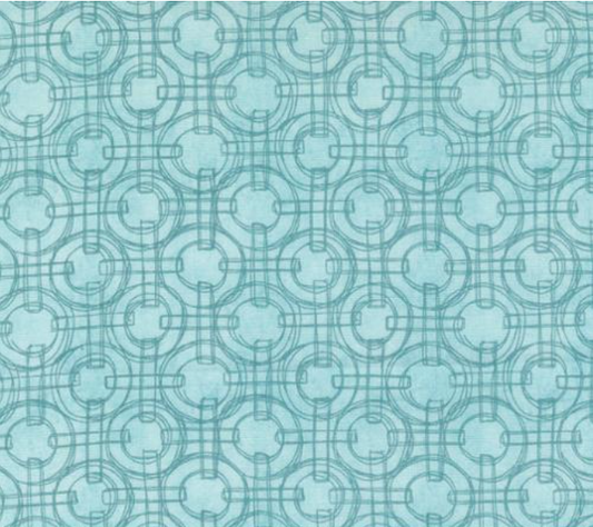 Serena Shores Rings Mist Yardage