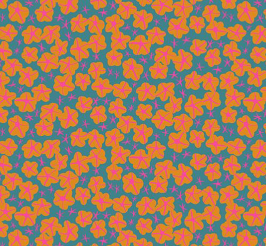 Bird is the Word Moonflower Storytime Yardage
