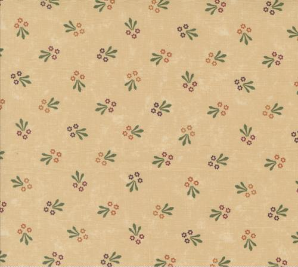 Daisy Lane Trio of Blooms Florals Dandelion Multi Yardage