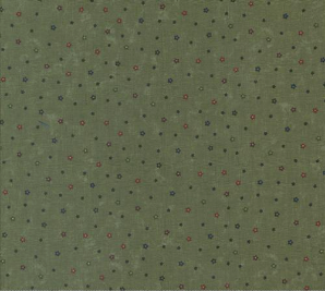 Daisy Lane Pebbles Ditsy Leaf Yardage