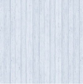 Farm-Tastic Friends Woodgrain Blue Yardage