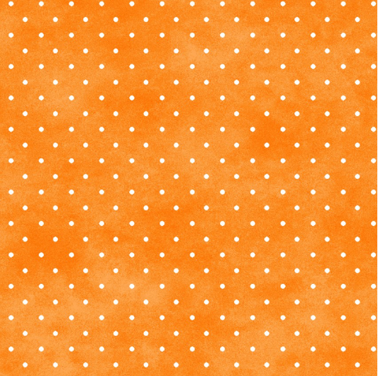 Playtime Flannel Tiny Dot Orange Yardage