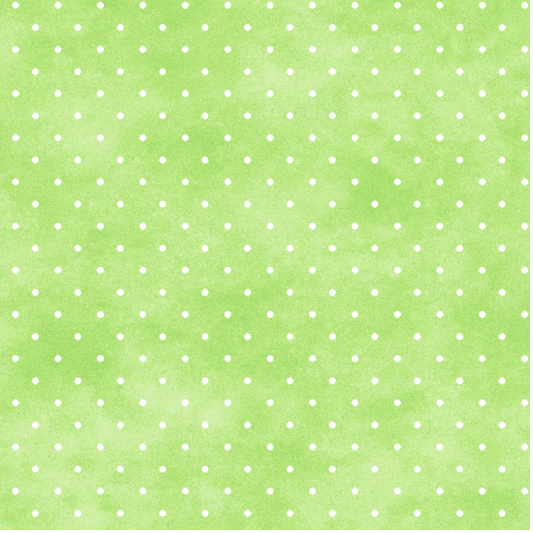 Playtime Flannel Tiny Dot Green Yardage