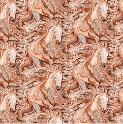 Rhapsody Spirit of the Plains Orange Yardage