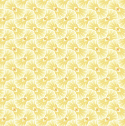 Koi Pond Lily Pad Geo Yellow Yardage