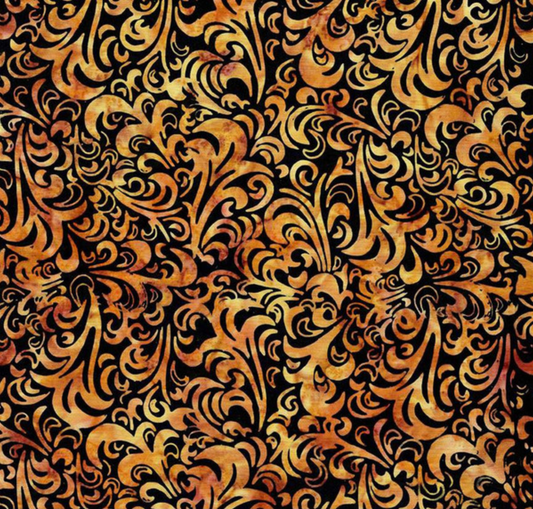 Batiks Hand Dyes Elementals Twirl & Swirl Alani Yardage