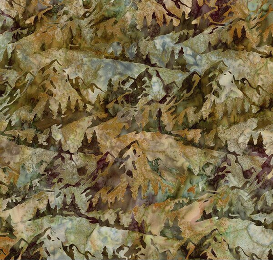 Batiks Hand Dyes Places You'll Go Garden Party Yardage