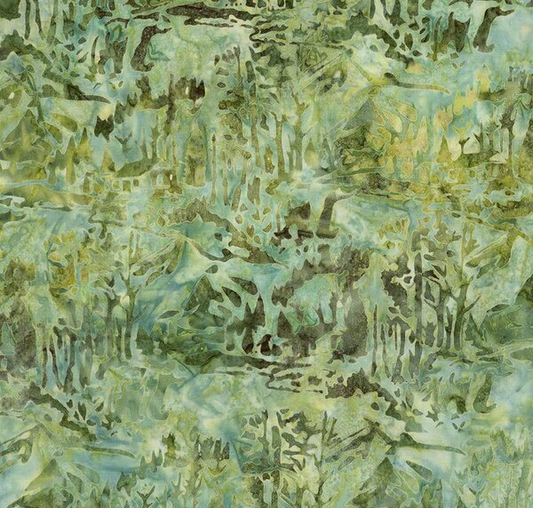 Batiks Hand Dyes Places You'll Go Thyme Yardage