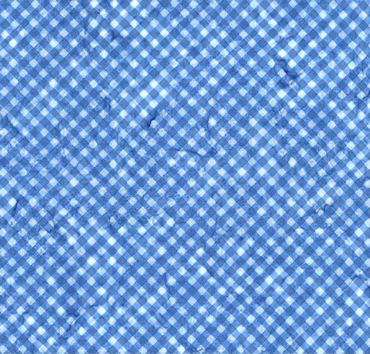 Batiks Hand Dyes Watercolor Daisies Blueprint Matte 2 Yardage