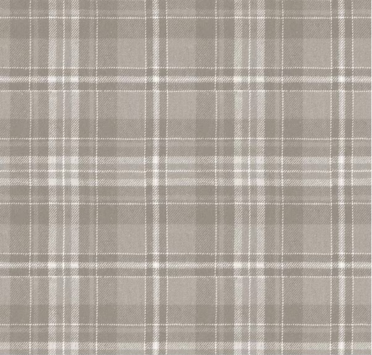 Costume Maker's Act II Plaid Gray Yardage