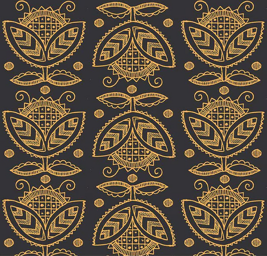 Costume Maker's Act II Thistle Black Yardage