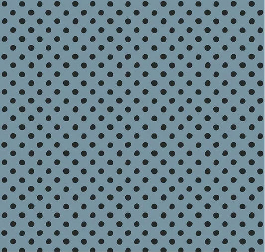 Trick or Treat Dots Dusk Yardage