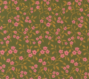 Sagewood Dogwood Avocado Yardage