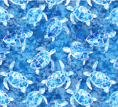 OCEAN BLUES 2600 30862 B 15O Yardage