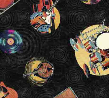 ROCK N ROLL FANTASY 2600 30733 J 15O Yardage