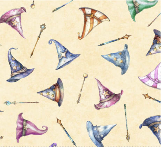 Lil' Wizards Hat Toss Cream Yardage