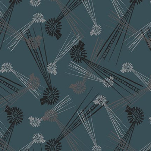 RISEWITHTHES 3750-67 Dk. Teal Yardage