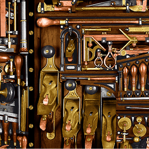 FULLSTEAMAH 3930-99 Black Yardage