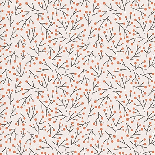 CHEERFULCHEE 3481-44 Ecru Yardage