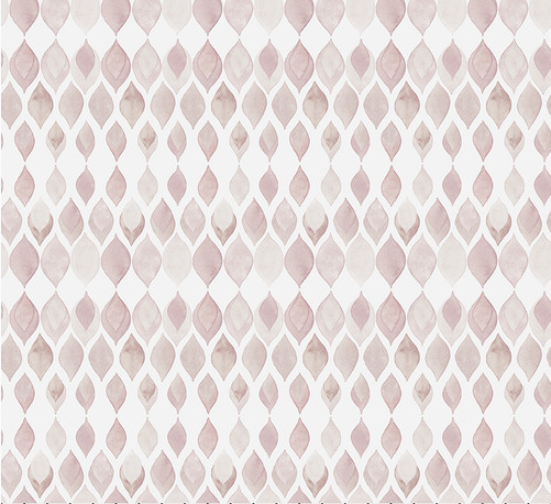 BRUSHSTROKES Butterfly Wing - Blush Yardage