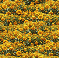 3CESTMAGNIFI 22924 Yellow Yardage