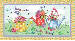 Meant to Bee HONEY BEE PANEL - 24" REPEAT DDC12008-MULT-D Panel