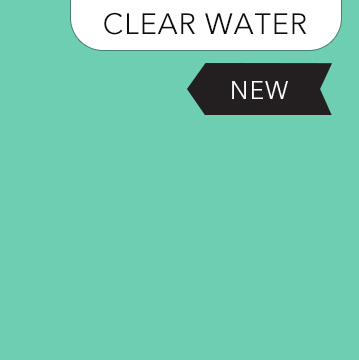 Colorworks Premium Solids Clear Water Fabric