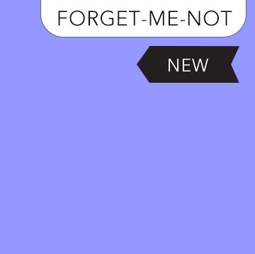 Colorworks Premium Solids Forget-Me-Not Fabric