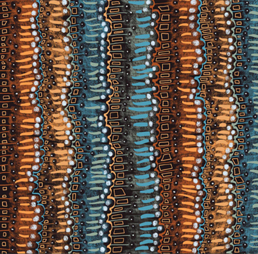 Still Life Stripe Multi Fabric