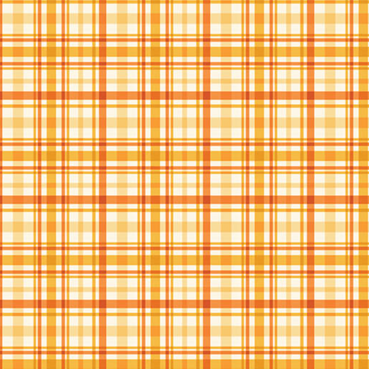 Gratitude and Grace Squishy Hugs Orange 170862215 Fabric