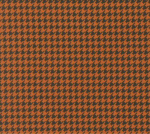 Home Sweet Haunt Hounds Tooth Blenders Rust Fabric