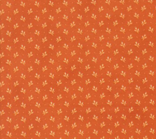 Pumpkin Spice Gatherings Leaf Branch Blenders Trumpet Vine Fabric