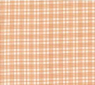 Pumpkin Spice Gatherings Plaid Cream Pumpkin Fabric
