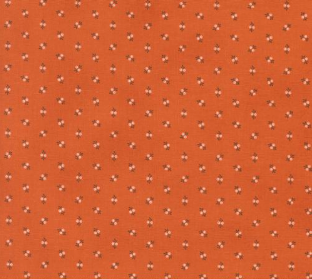 Pumpkin Spice Gatherings Berry Sprig Blenders Trumpet Vine Fabric