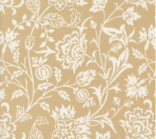 Agatha Road Harvest Florals Fog Fabric