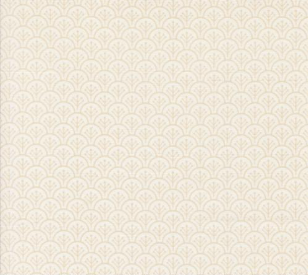 Agatha Road Scallops Blenders Ghost Fabric