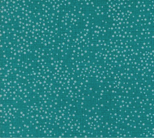 Dotty Thatched Basic Dots Turquoise Fabric