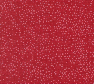 Dotty Thatched Basic Dots Scarlet Fabric