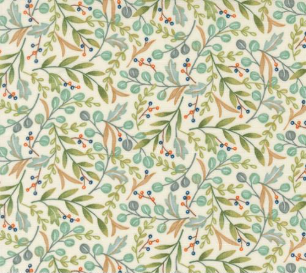 I Love Fall Most of All Fall Foliage Blenders Warm White Fabric